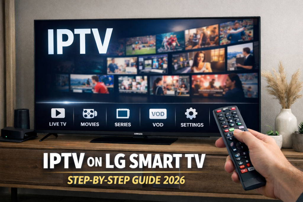 How to Set Up IPTV on LG Smart TV — Step-by-Step Guide 2026